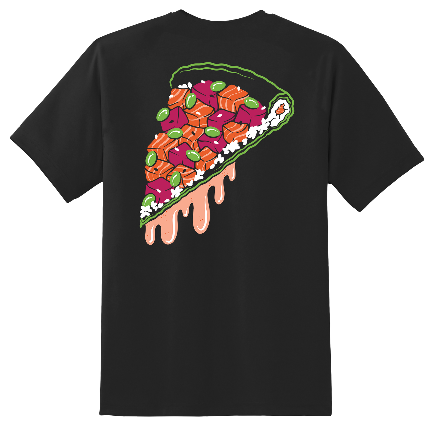 Sushi Pizza Graphic Tee